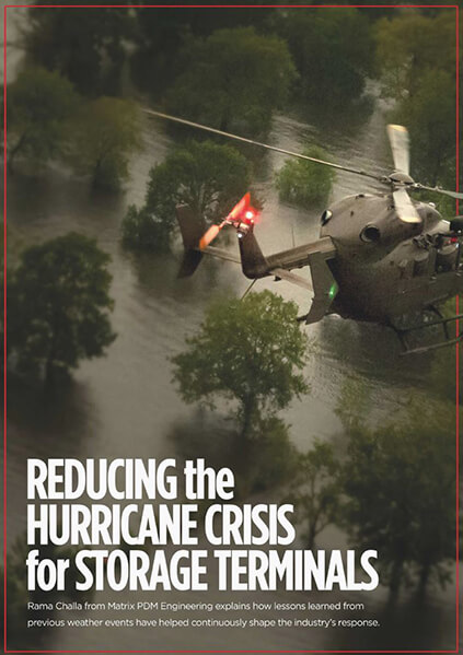 Reducing the Hurricane Crisis for Storage Terminals Matrix Service